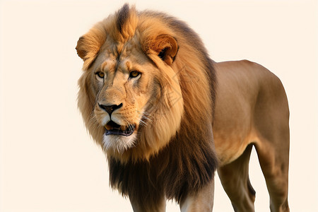 户外的狮子背景图片