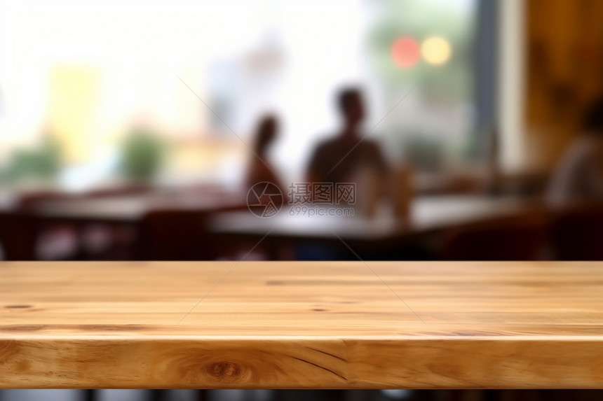 咖啡店的桌子图片