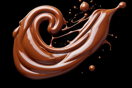 棕色的巧克力图片