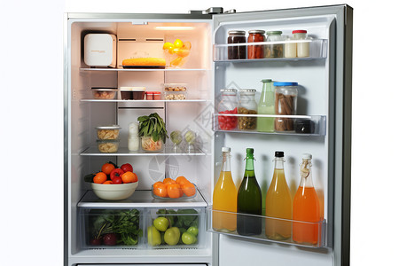 冰箱里的蔬菜食品图片