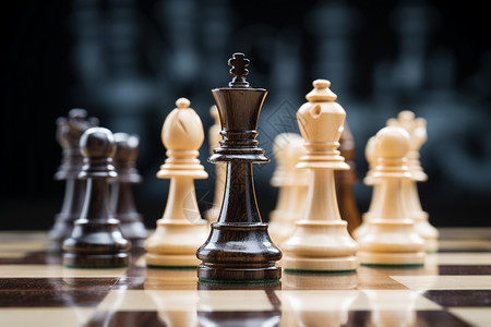 国际象棋玩家失败者高清图片