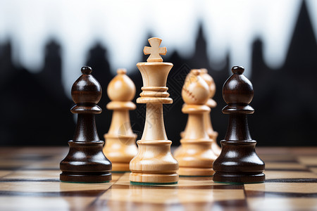 国际象棋玩家失败者高清图片