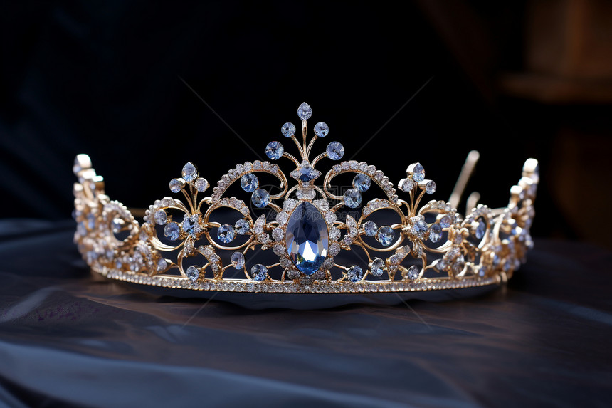 水晶皇冠首饰图片