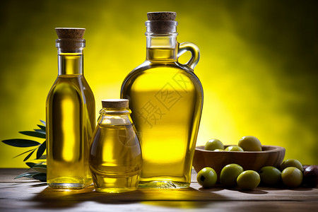 天然橄榄油原料图片