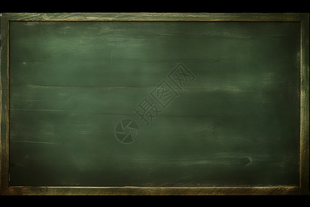 绿色空白黑板背景图片