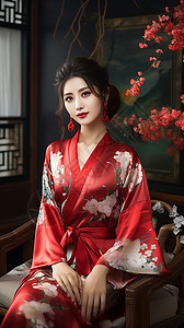 汉服美女图片