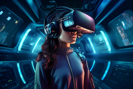 VR超越现实界限的体验高清图片