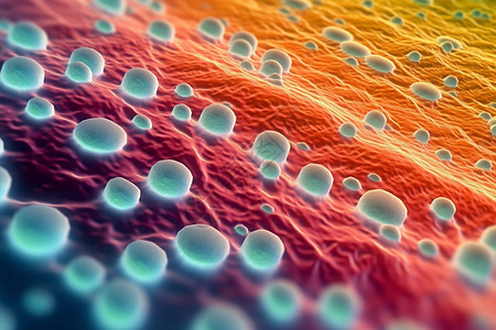 细胞膜的亲水性高清图片