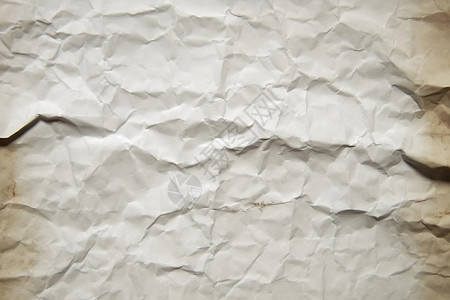 撕裂纸揉皱的纸背景