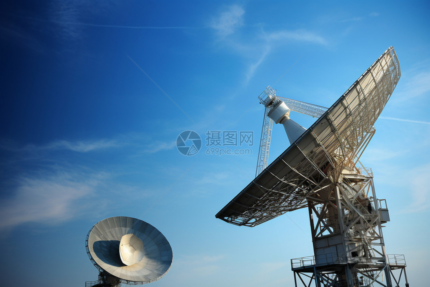 现代科技卫星信号接收器图片