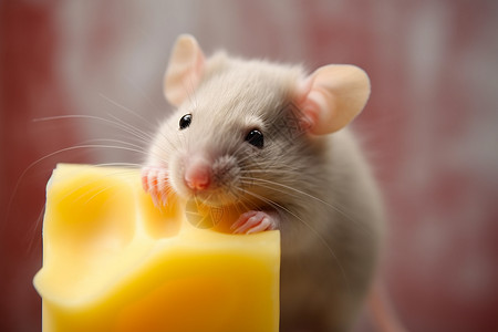 偷吃的老鼠偷吃奶酪的老鼠背景