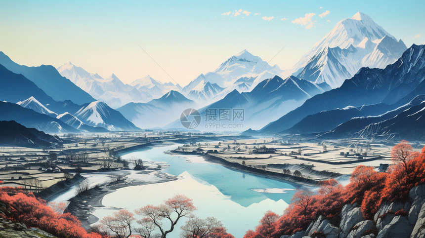 风景优美的西藏图片