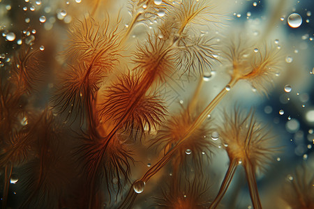 细胞壁水生植物红藻背景