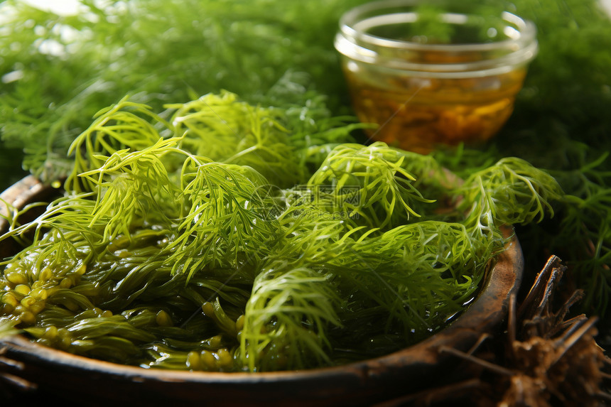 日本的海藻美食图片