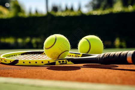 网球竞技背景图片