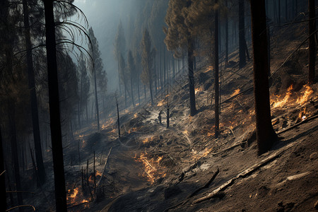 森林灾害森林火灾背景
