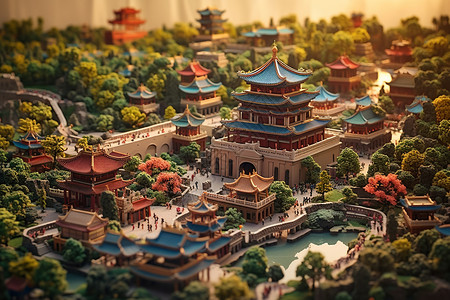 中国建筑精美精美的故宫世界背景