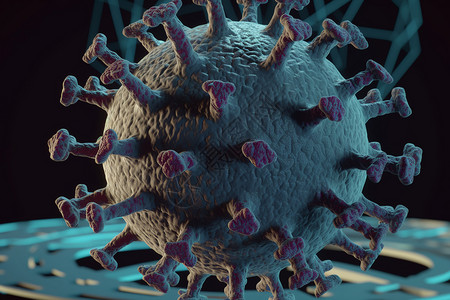 病毒3D模型图片