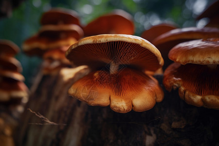 菌菇植物图片