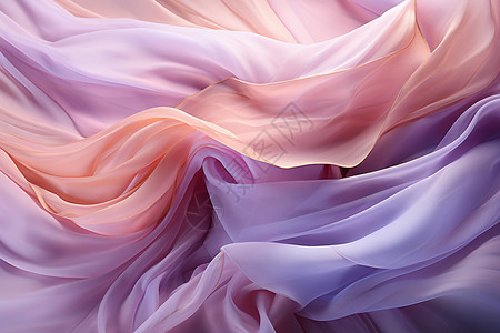 粉形象粉紫柔软丝织物背景