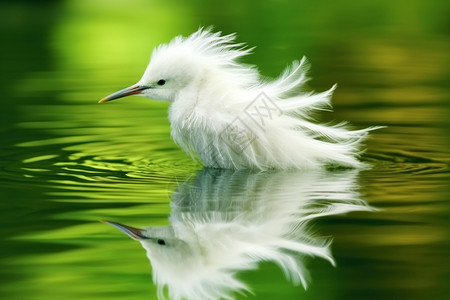 水上的鸟儿图片