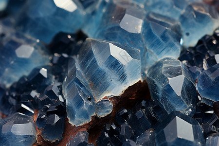 天眼的晶体沉积矿物学高清图片