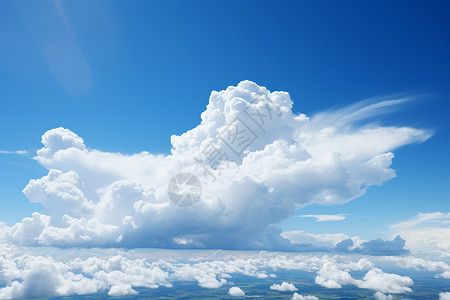 全球气候洁白的云朵背景