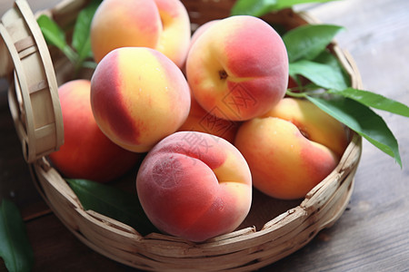 健康水果桃子图片