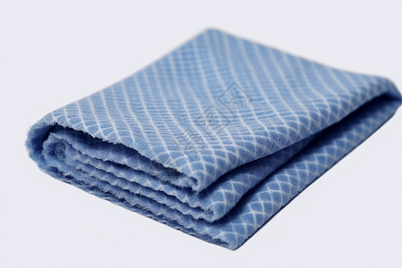 蓝色花纹贴图纤维清洁抹布毛巾背景