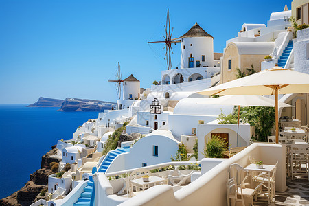 希腊特色建筑图片