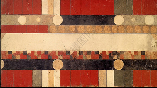 传统老式的宫廷风瓷砖背景背景图片