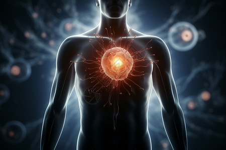 胸腺透视图设计图片