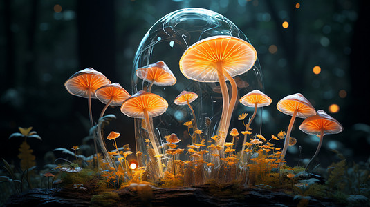 多巴胺植物蘑菇图片