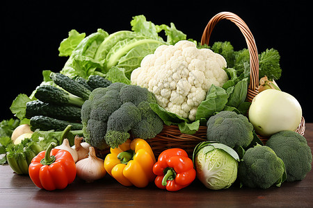 丰盛的蔬菜图片