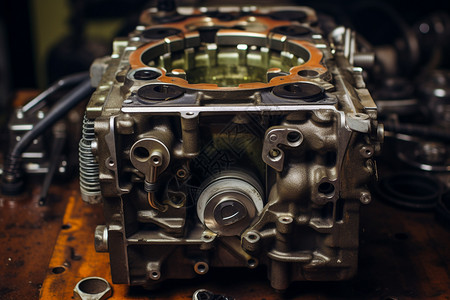 修理动力气缸工业发动机图片