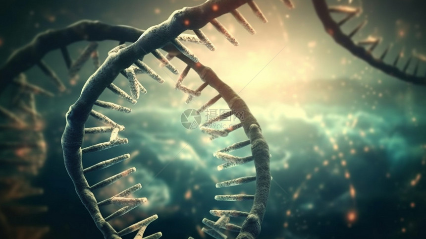 DNA的模型图片