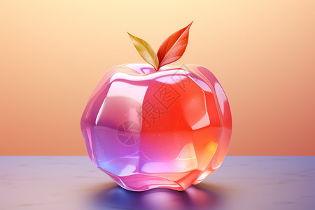 立体的苹果图片