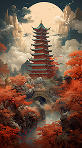 中国的古代建筑图片