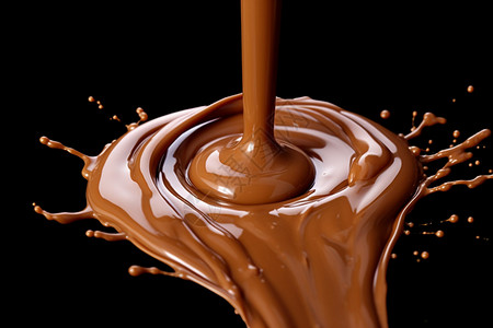 棕色的巧克力背景图片