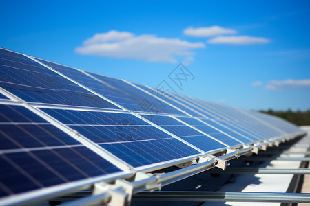 太阳能可再生能源背景图片