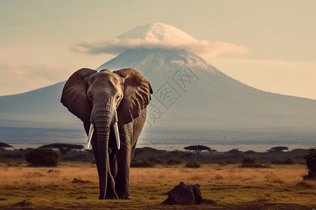 巨型的大象图片
