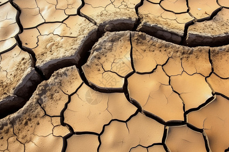 干旱的土壤背景图片