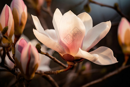 美丽玉兰花图片