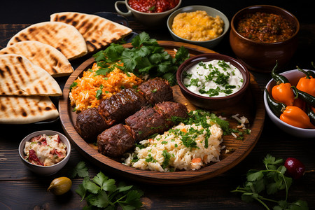 传统特色的土耳其美食图片
