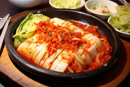 韩式辣白菜图片