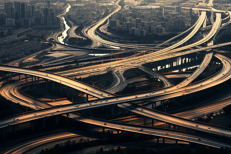 交通运输的高速路图片