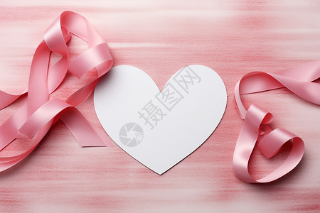 粉纸边框素材情人节的粉色系贺卡背景