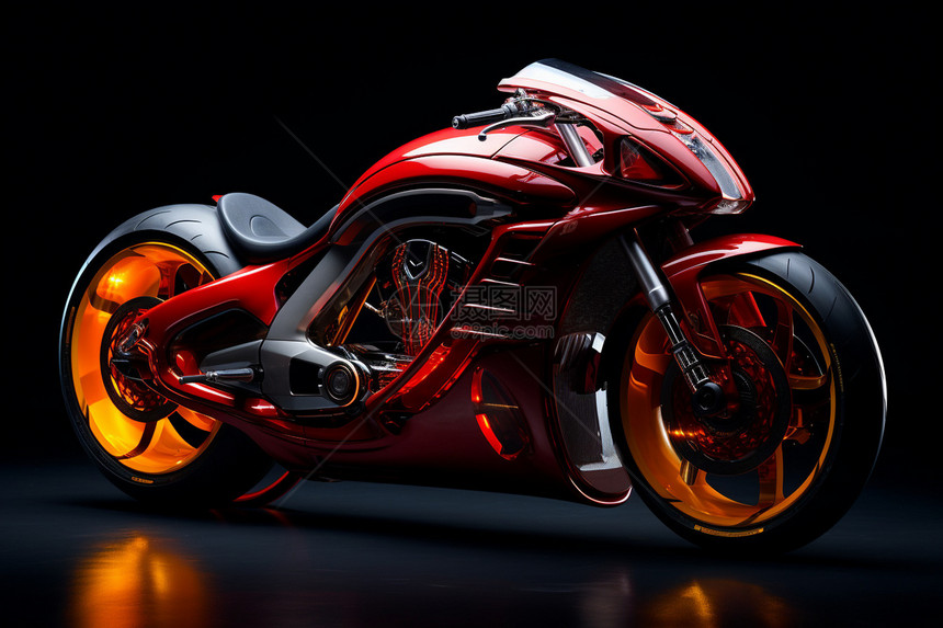 创新设计的摩托车图片