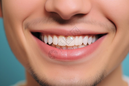 牙齿健康美白图片