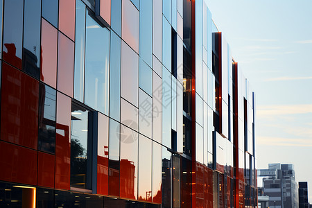 未来之城玻璃建筑图片